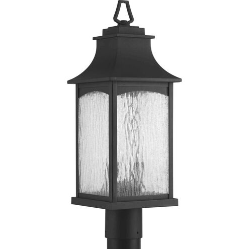 Maison 2 Light 21 inch Textured Black Outdoor Post Lantern