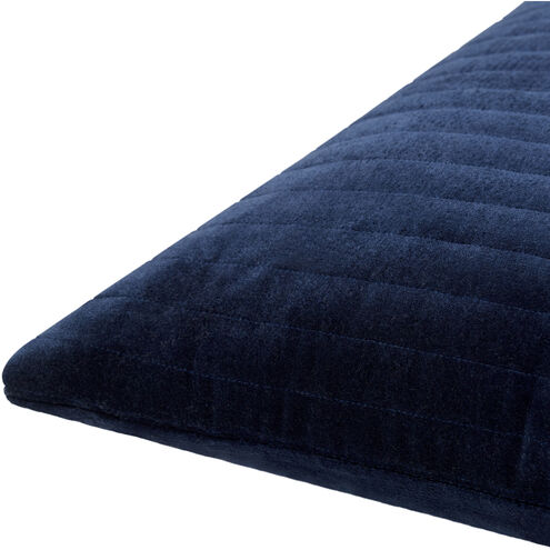 Digby 22 X 22 inch Dark Blue Accent Pillow
