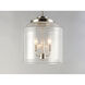 Acadia 3 Light 13.75 inch Satin Nickel Multi-Light Pendant Ceiling Light