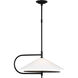 Kelly by Kelly Wearstler Gesture 2 Light 18 inch Midnight Black Pendant Ceiling Light