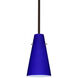 Cierro 1 Light Bronze Stem Pendant Ceiling Light