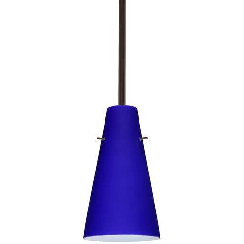 Cierro 1 Light Bronze Stem Pendant Ceiling Light