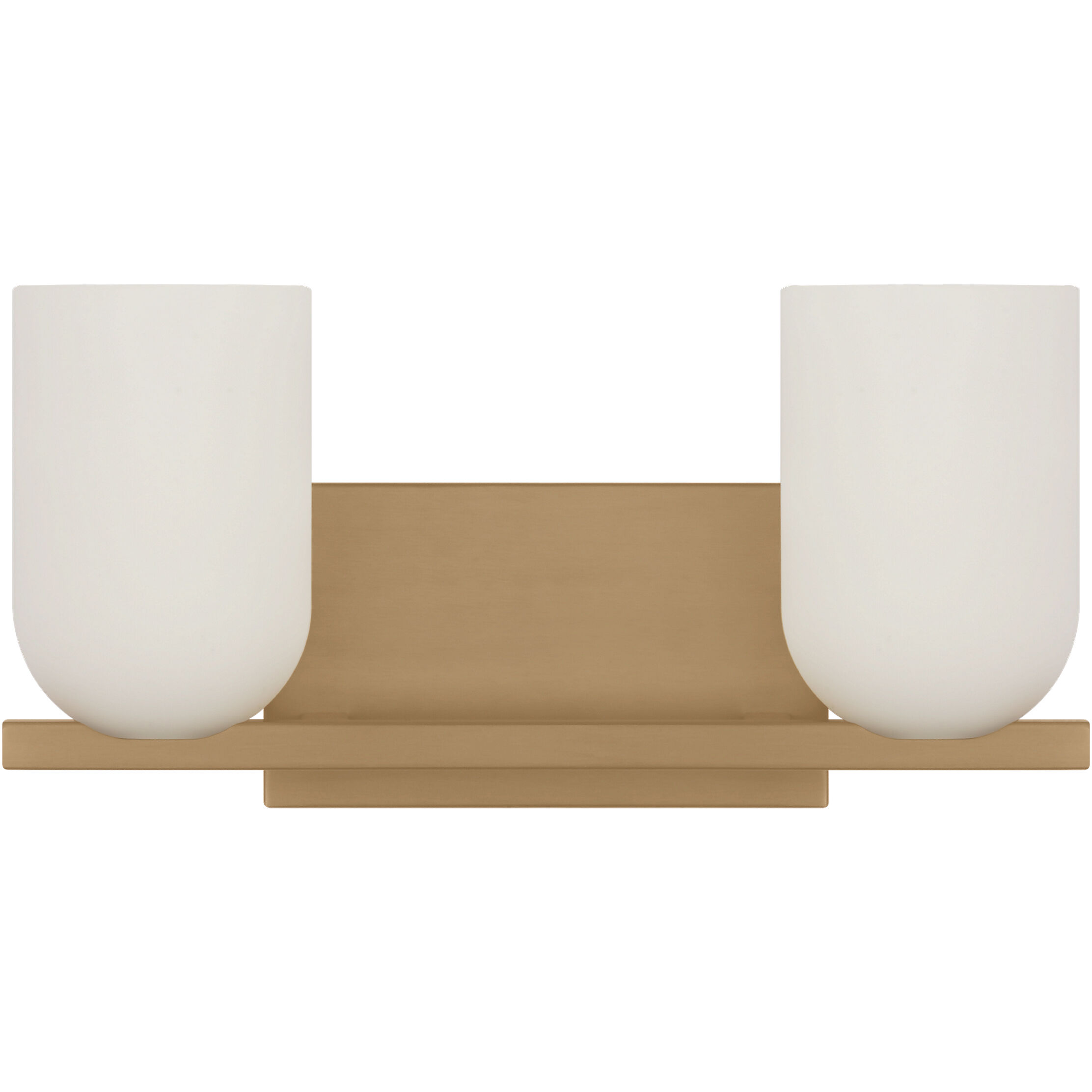 Neblina LED 13.25 inch Satin Brass Vanity Light Wall Light