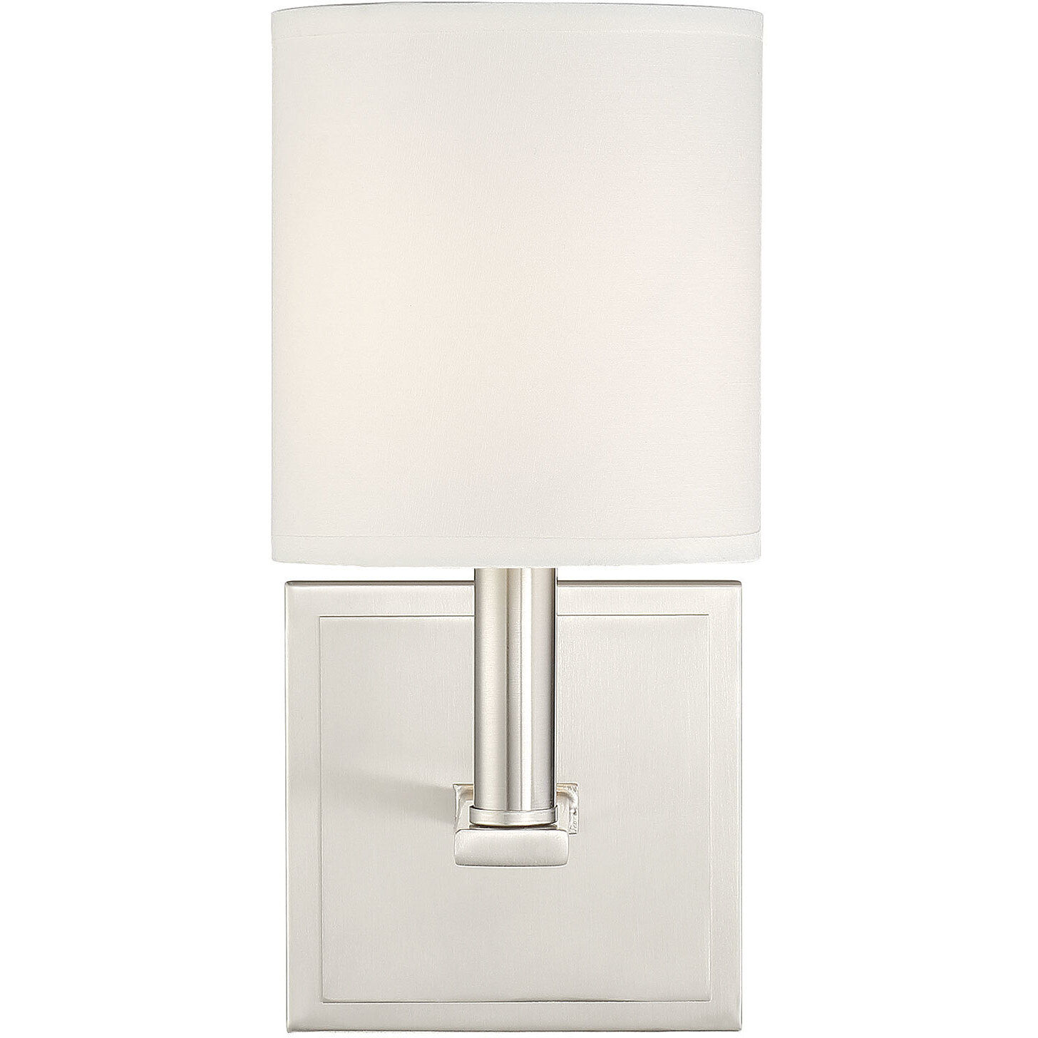 Waverly 1 Light 5 inch Polished Nickel Wall Sconce Wall Light, Essentials