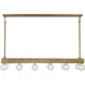 Etereo Linear Chandelier Ceiling Light