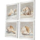 Waterside Blue and Brown and Gray Framed Art