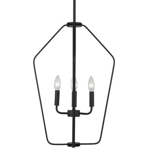 Kennan 4 Light 15.5 inch Midnight Black Chandelier Ceiling Light
