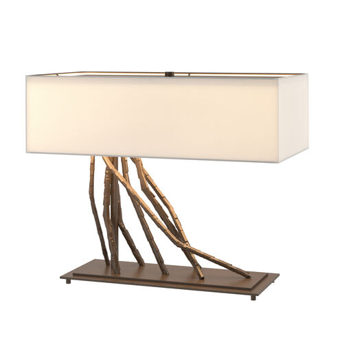 Brindille 16.5 inch 60 watt Bronze Table Lamp Portable Light in Natural Anna