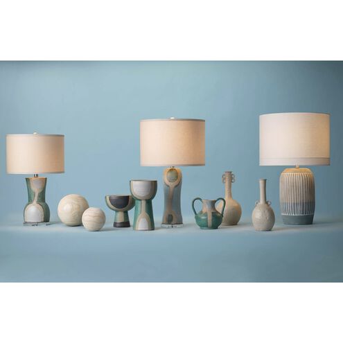 Flagstaff 30 inch 150.00 watt Natural & Slate Table Lamp Portable Light