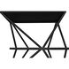Sutro 80 X 36 X 18 inch Matte Black Shelf