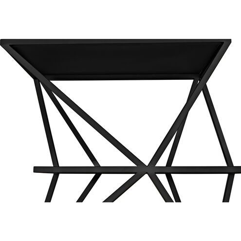 Sutro 80 X 36 X 18 inch Matte Black Shelf
