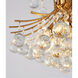 Canada 10 Light 19 inch Stain Brass Chandelier Ceiling Light