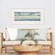 Marine Mist Blue and Green and White and Turquoise Framed Art