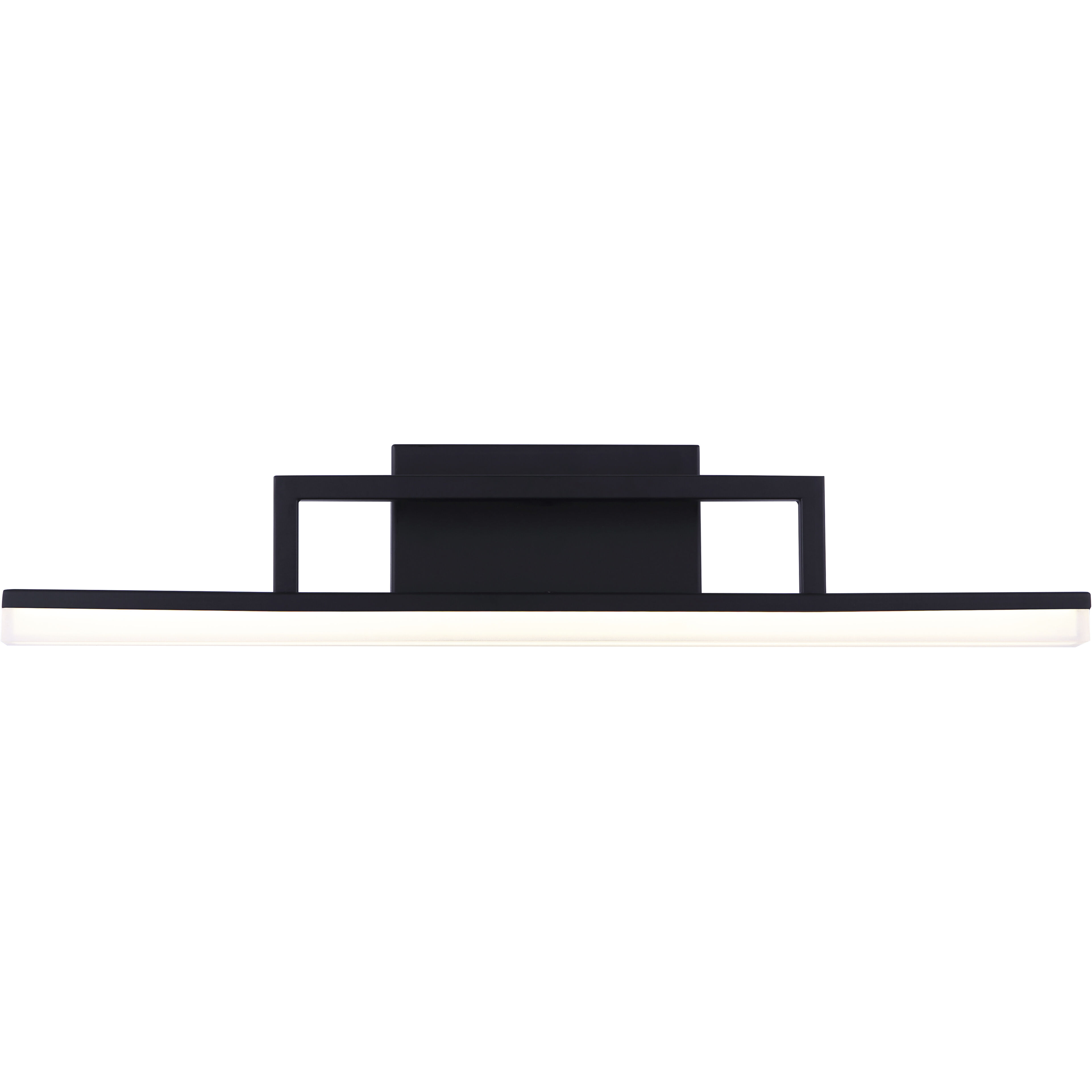 Caysen LED 24 inch Black Vanity Light Wall Light