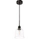 Codorus 1 Light 6 inch Black Pendant Ceiling Light