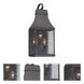 Forged Jefferson 3 Light 22 inch Charcoal Outdoor Wall Sconce