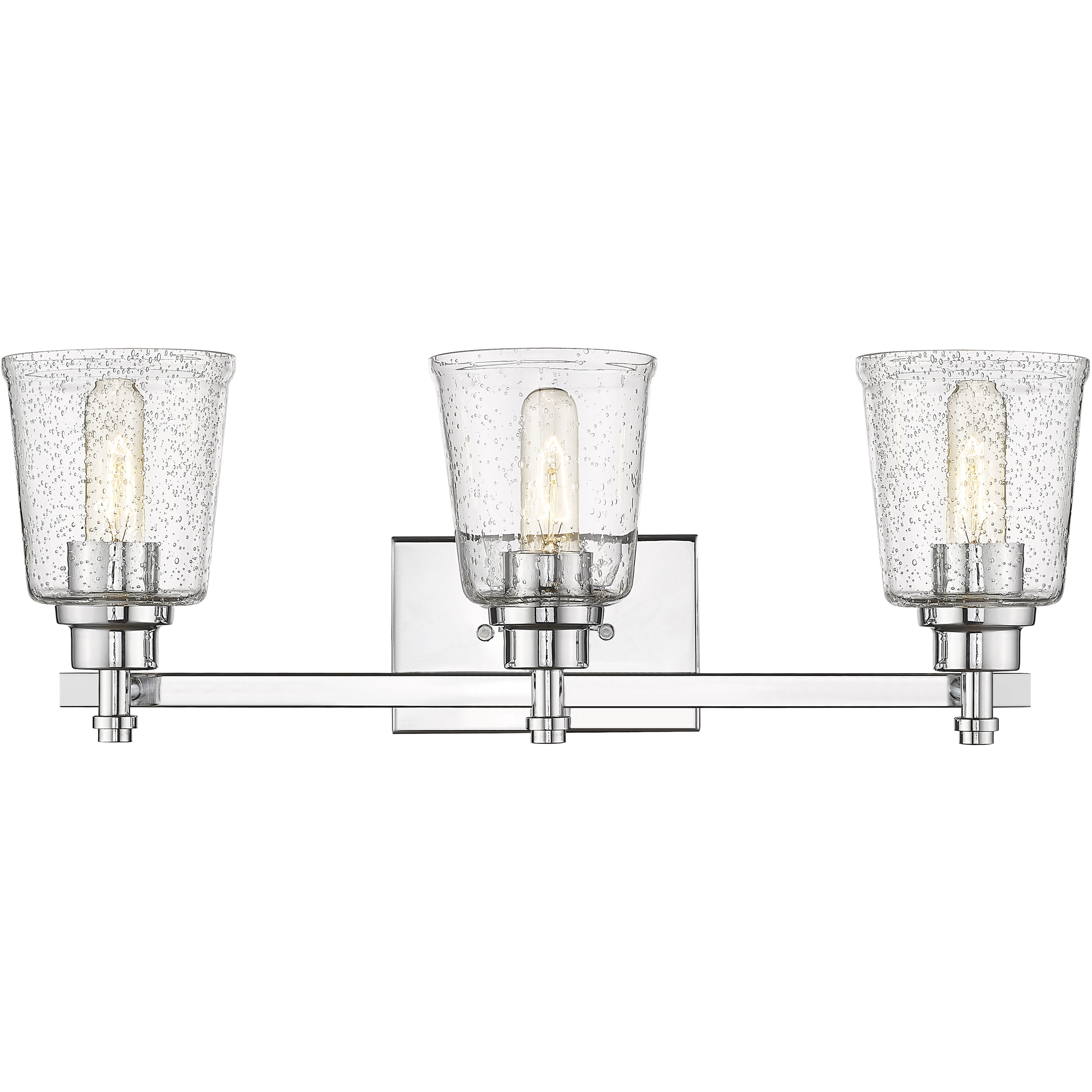 Bohin 3 Light 24 inch Chrome Vanity Wall Light