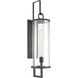 Hopkins 1 Light 30 inch Charcoal Outdoor Wall Sconce