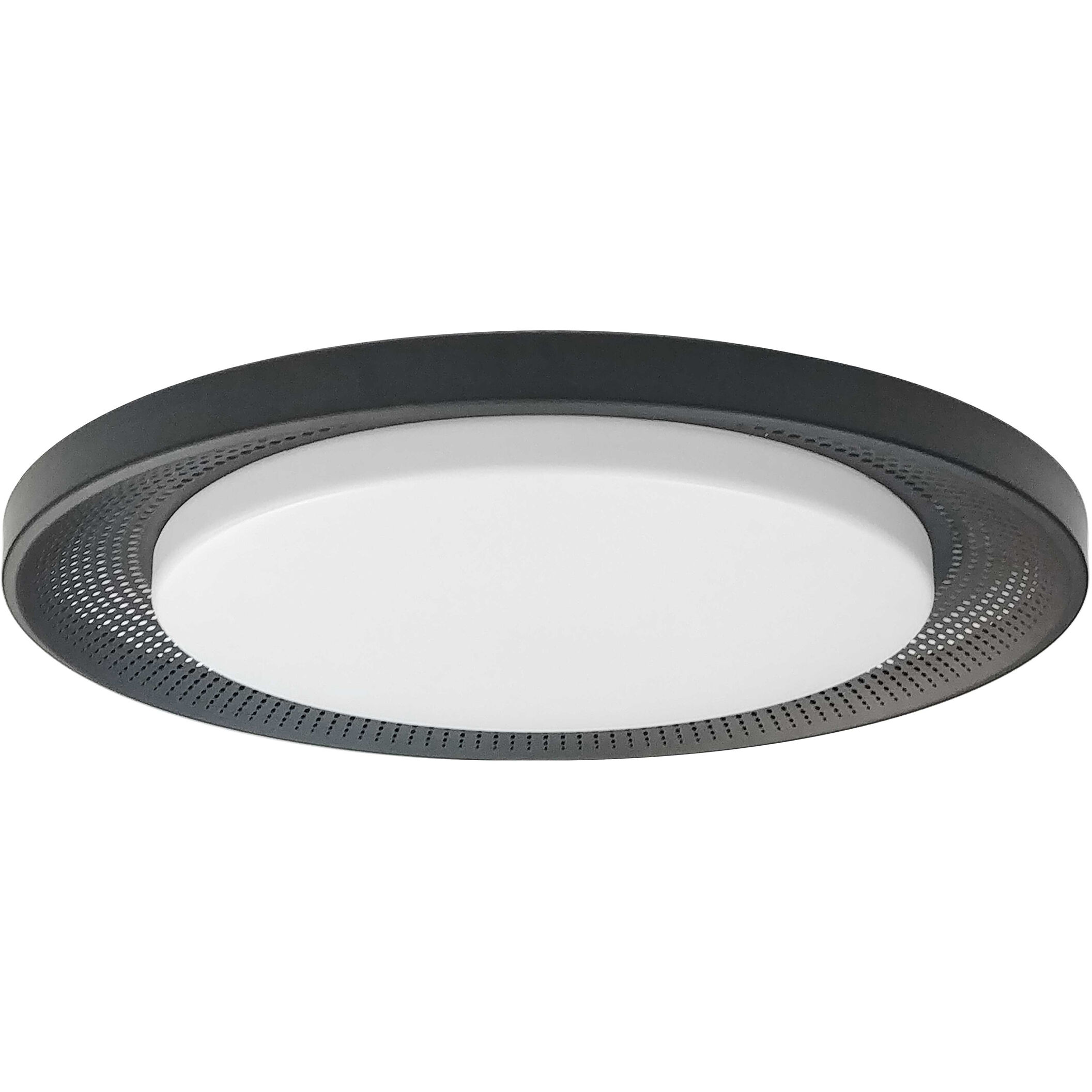 Boullier LED 17.25 inch Matte Black Flush Mount Ceiling Light