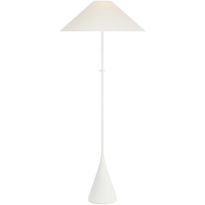 Kelly Wearstler Zealous 61.5 inch 15.00 watt Museum White Floor Lamp Portable Light