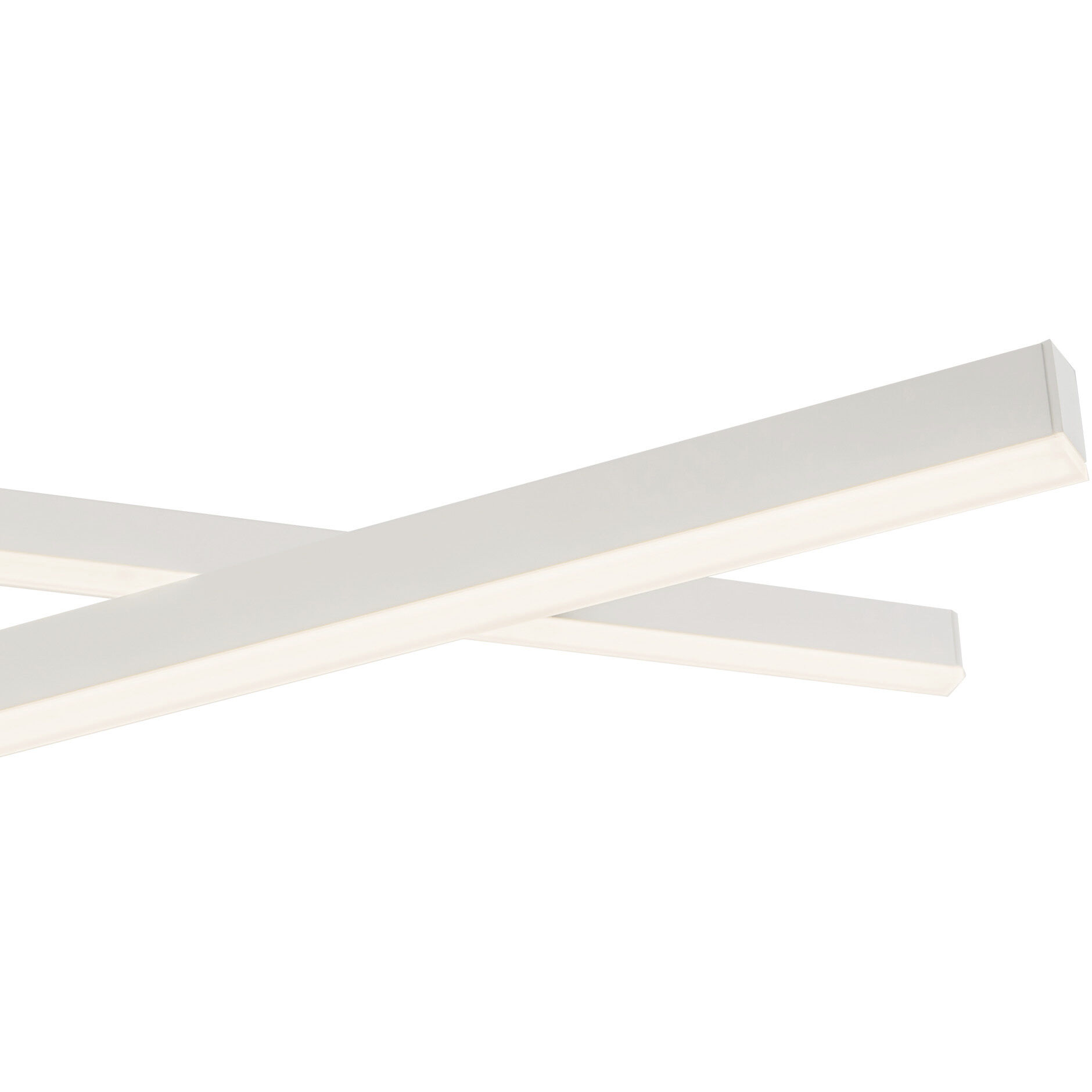 Vega LED 0.75 inch White Chandelier Ceiling Light