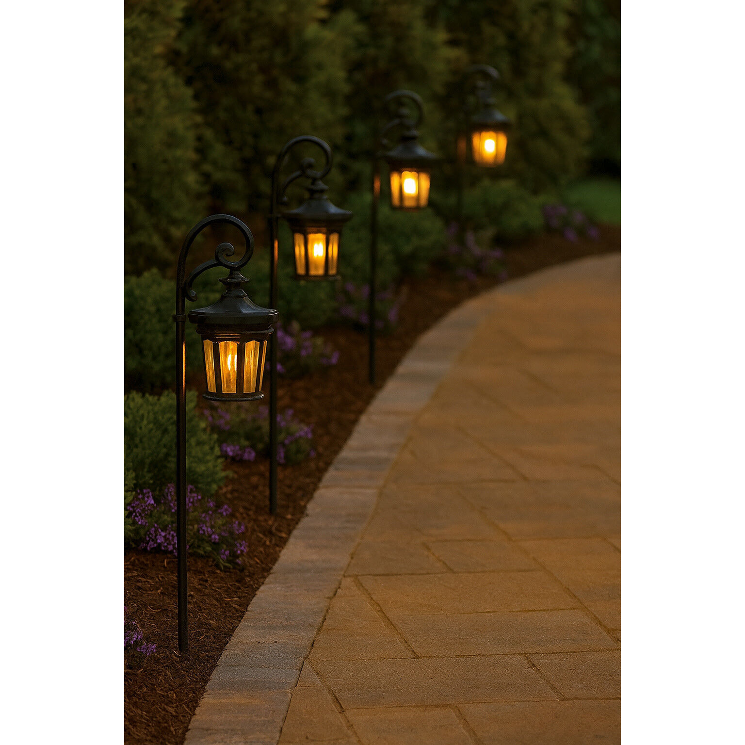 Estate Series Raley 12v 1.50 watt Museum Black Landscape Path Light
