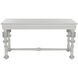 Portuguese 60 X 28 inch Solid White Desk, Small
