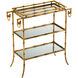 Bamboo 26 X 24 inch Gold Tray Table