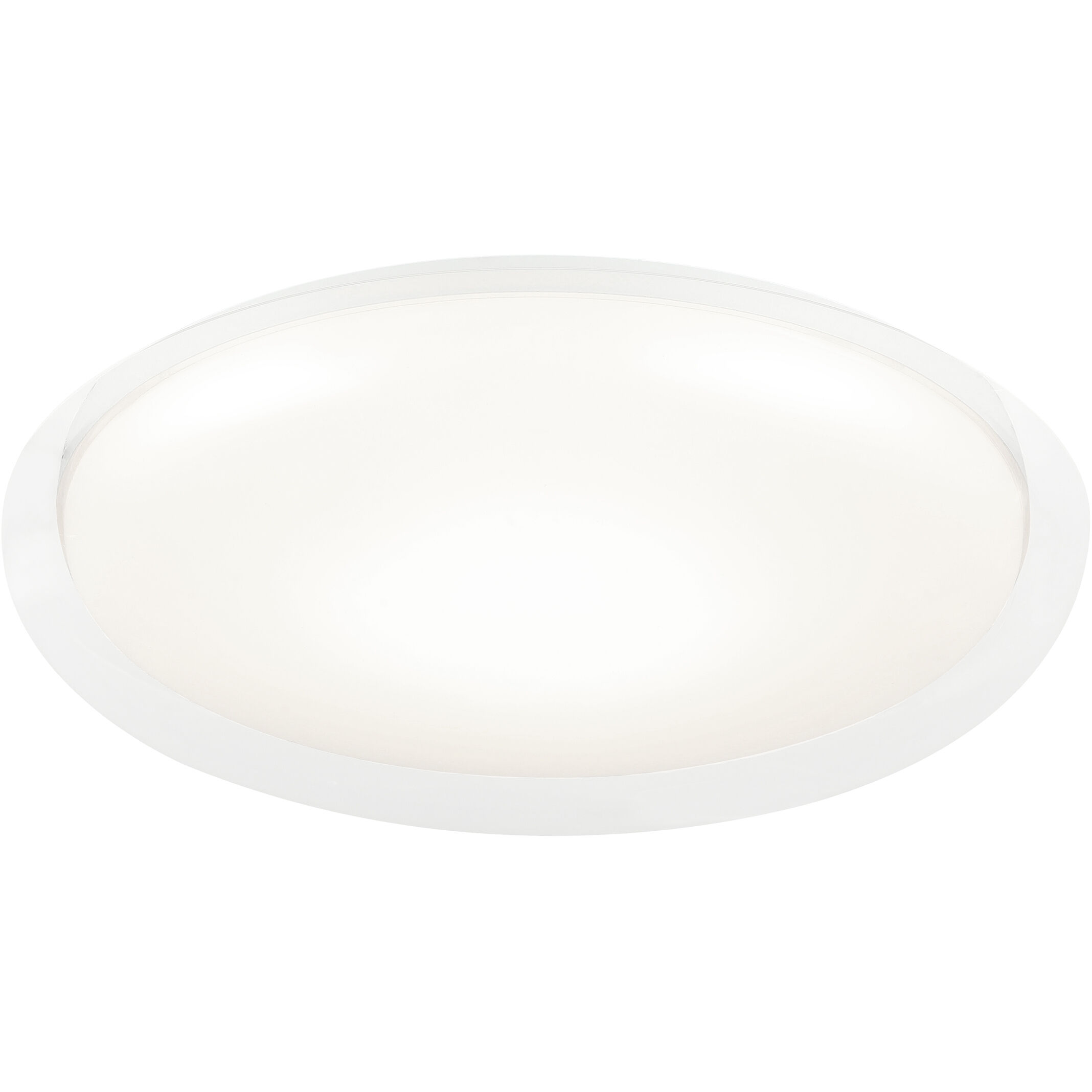 Aurora 1 Light 19.75 inch Matte White Flush Mount Ceiling Light