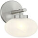 Barrow Wall Sconce Wall Light in Satin Nickel