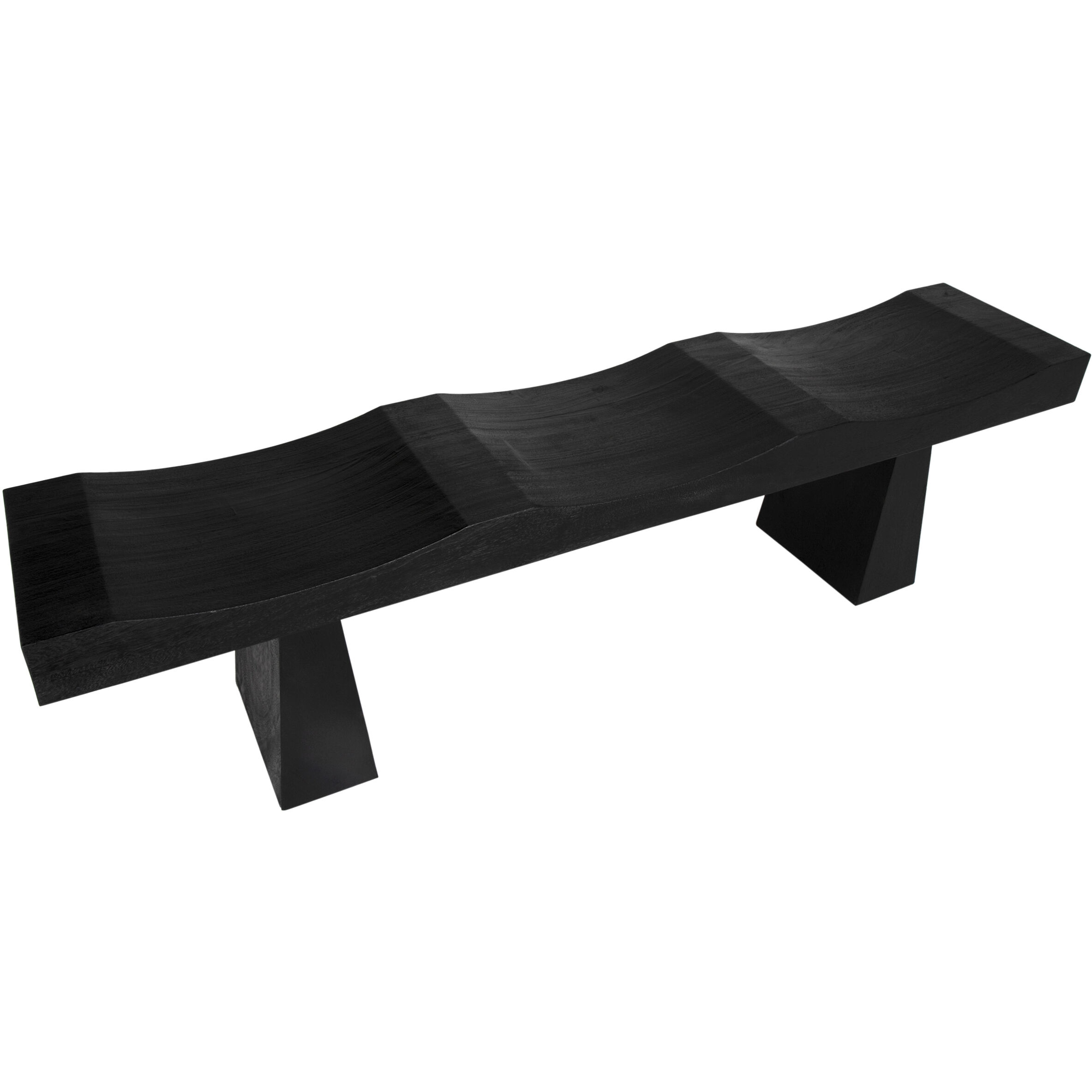 Shibumi Burnt Black Bench