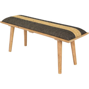Aegeus Camel Upholstered Bench