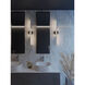 Ella LED 24.25 inch Black Vanity Light Wall Light