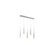 Canada LED 3 inch Sand Silver LED Single Pendant Lighting Ceiling Light