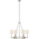 Thomas O'Brien Alpha 6 Light 30.00 inch Chandelier