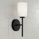 Lawson 1 Light 5 inch Matte Black Sconce Wall Light