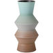 Happy 80's 11 X 5.25 inch Vases, Set of 2
