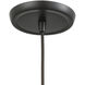 Whisp 1 Light 6 inch Oil Rubbed Bronze Mini Pendant Ceiling Light
