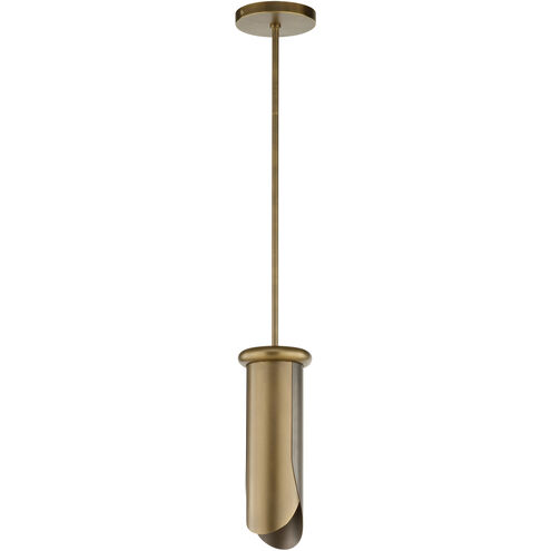 Stockman 1 Light 5.25 inch Gold and Brown Pendant Ceiling Light