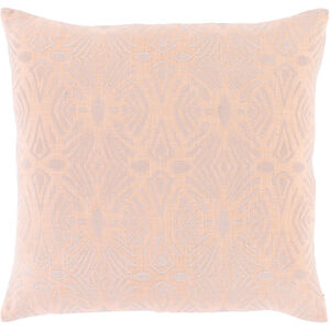 Accra 18 X 18 inch Peach/Lilac Pillow Kit, Square