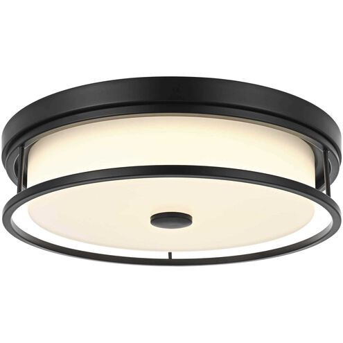 Kolson 16 inch Black Flush Mount Ceiling Light