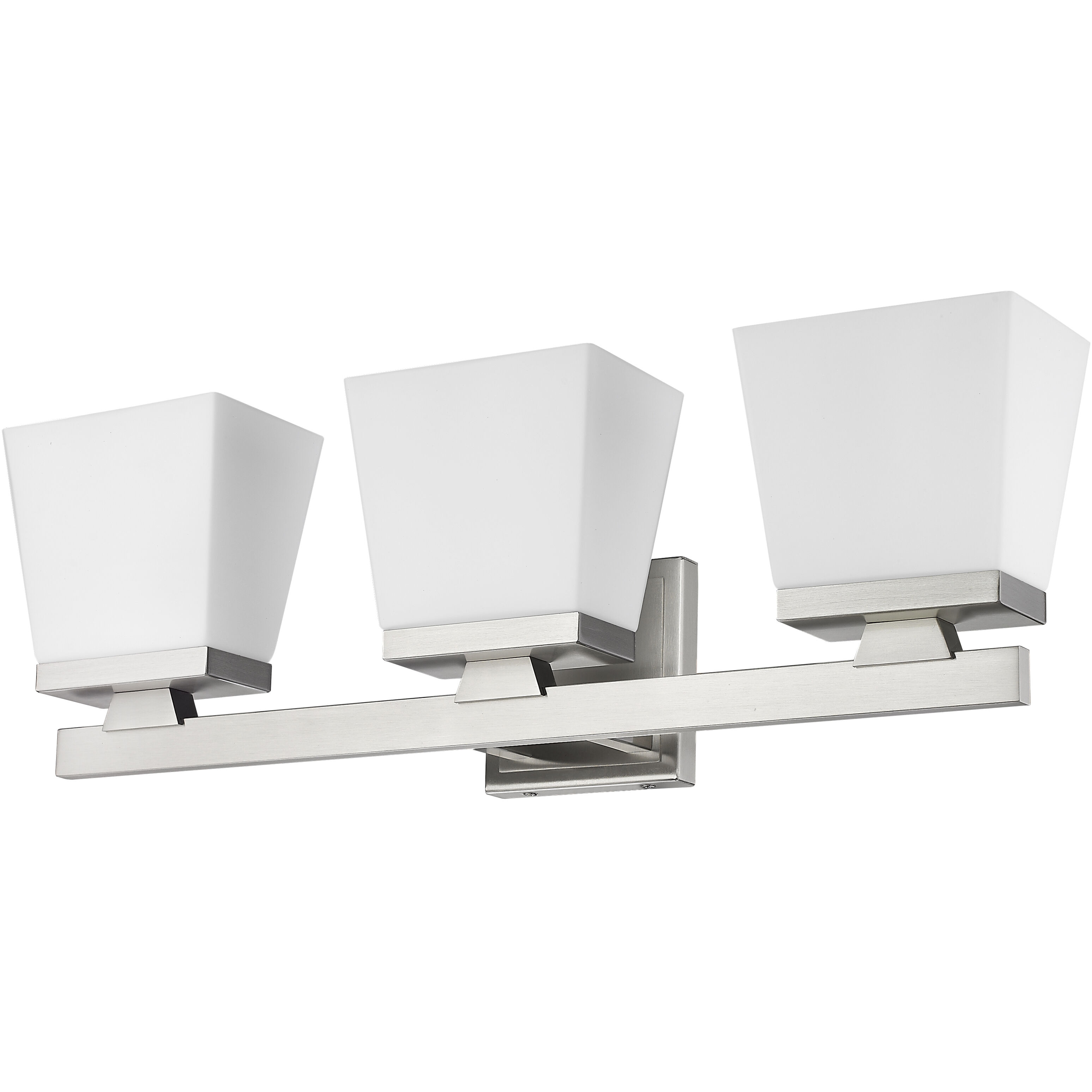 Astor 3 Light 23 inch Brushed Nickel Vanity Wall Light