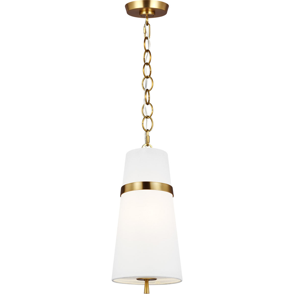 AH by Alexa Hampton Cordtlandt 1 Light 8 inch Burnished Brass Pendant Ceiling Light