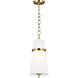AH by Alexa Hampton Cordtlandt 1 Light 8 inch Burnished Brass Pendant Ceiling Light