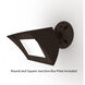 Endurance LED 4.75 inch Bronze Outdoor Wall Lighting, WAC Limited