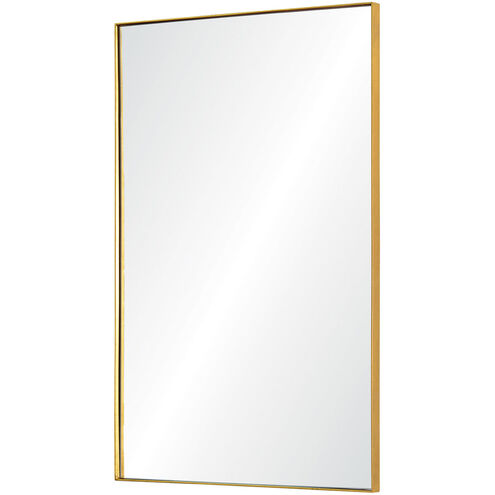 Florence 32 X 21 inch Gold Leaf Wall Mirror