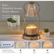 Chiara 13.5 inch 50 watt Antique Brass Candlewarmer Lamp Portable Light, Simplee Adesso