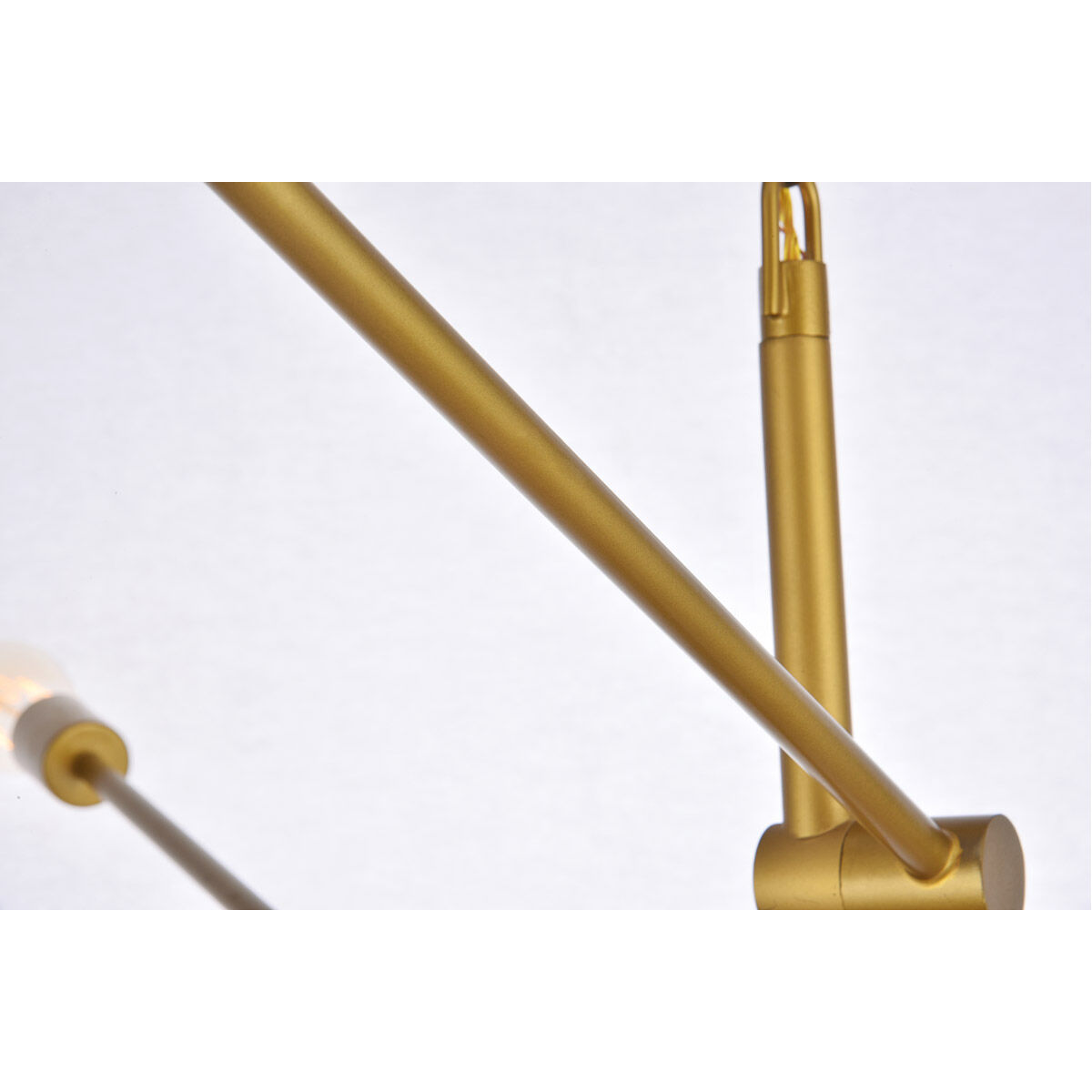 Axel 6 Light 55 inch Brass Pendant Ceiling Light