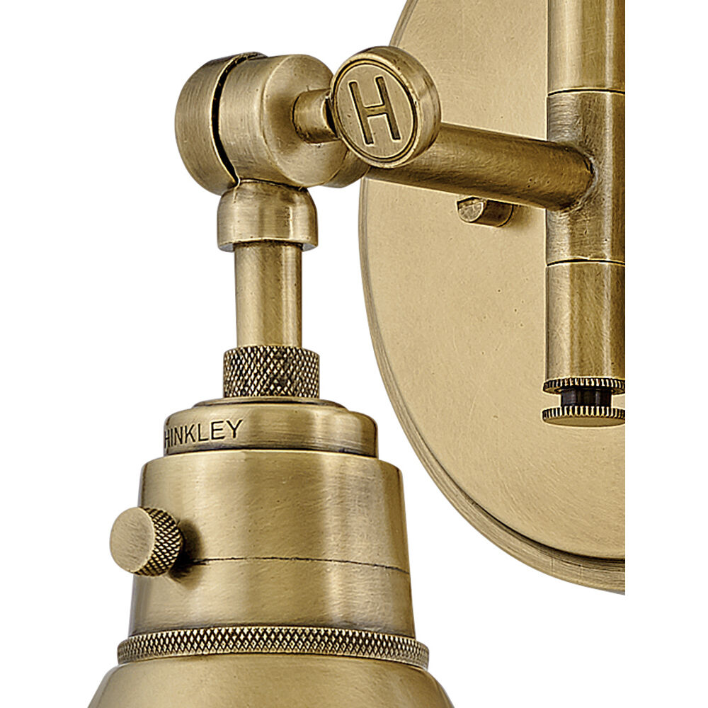 Arti 1 Light 7.75 inch Heritage Brass Indoor Wall Sconce Wall Light