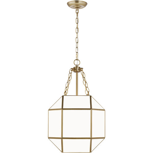 Suzanne Kasler Morrison 3 Light 13.5 inch Satin Brass Pendant Ceiling Light